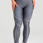 Calça legging estampa localizada digital MESCLA ESCURO